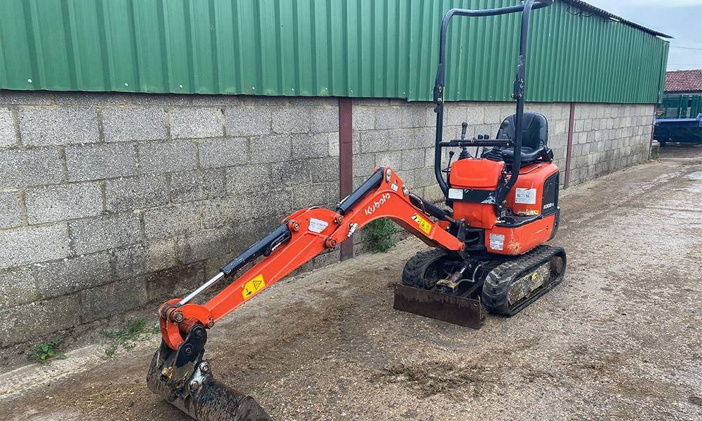 Kubota K008-5  - Mini rýpadlo: obrázek 1 Kubota K008-5  - Mini rýpadlo: obrázek 1