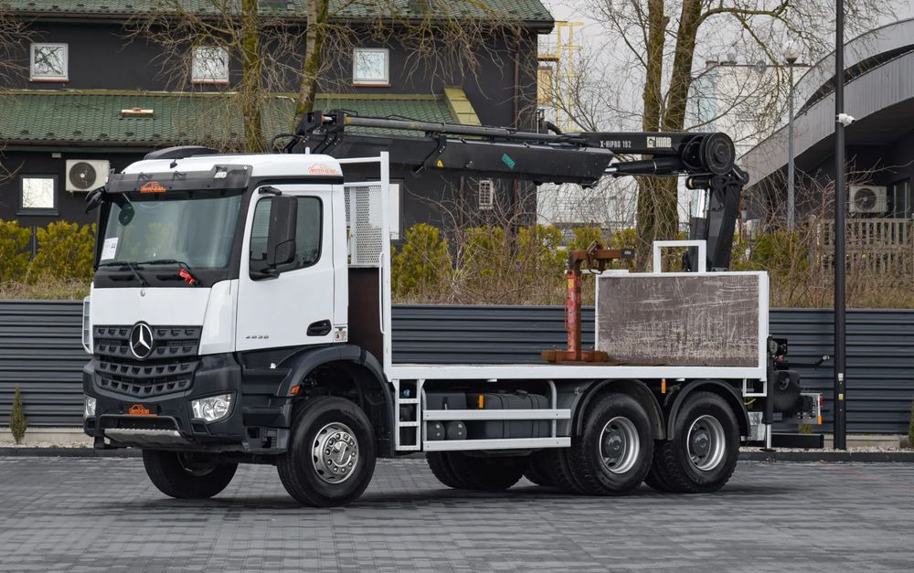 Mercedes-Benz AROCS 2636 / 6x4 / HIAB X-HIPRO 192 E-3 / WYSUW x3 / ROTATOR / STEROWANIE RADIOWE / UDT / PODPORY HYDRAULICZNE / AUTOMAT / KAMERA COFANIA / NISKI PRZEBIEG / SPROWADZONY - Jiná technika: obrázek 1 Mercedes-Benz AROCS 2636 / 6x4 / HIAB X-HIPRO 192 E-3 / WYSUW x3 / ROTATOR / STEROWANIE RADIOWE / UDT / PODPORY HYDRAULICZNE / AUTOMAT / KAMERA COFANIA / NISKI PRZEBIEG / SPROWADZONY - Jiná technika: obrázek 1
