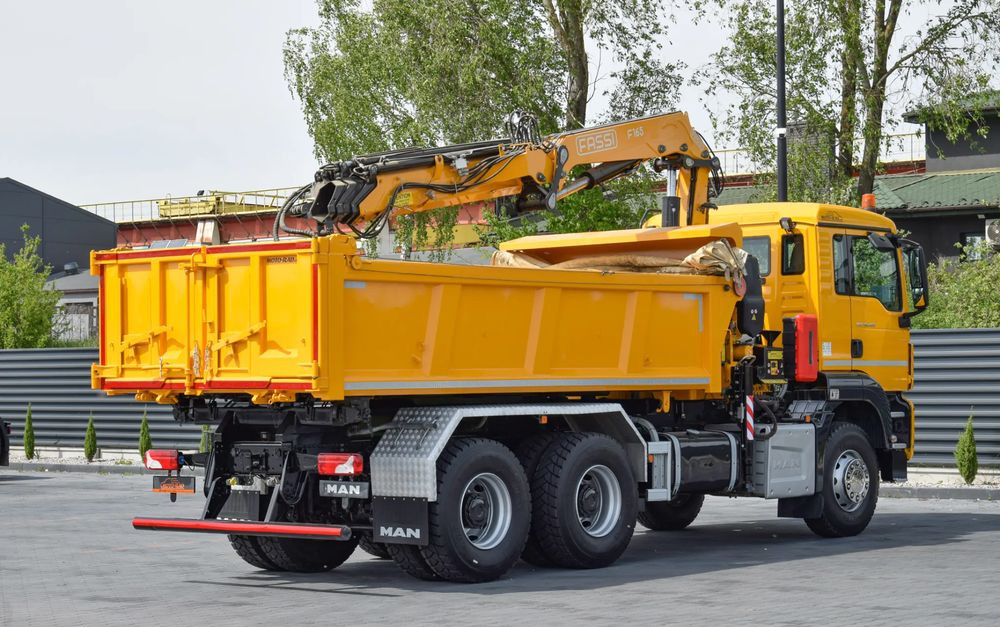 MAN TGS 26.400 / 6x4 / EURO 6 / UDT / HDS FASSI 165 / WYSUW x3 / ROTATOR / CHWYTAK / STEROWANIE RADIOWE / WZMOCNIONA RAMA / WYWROTKA / HYDROBURTA / AUTOMAT / 2017 / NOWE OPONY - 100% / NISKI PRZEBIEG - Sklápěč, Auto s hydraulickou rukou: obrázek 5 MAN TGS 26.400 / 6x4 / EURO 6 / UDT / HDS FASSI 165 / WYSUW x3 / ROTATOR / CHWYTAK / STEROWANIE RADIOWE / WZMOCNIONA RAMA / WYWROTKA / HYDROBURTA / AUTOMAT / 2017 / NOWE OPONY - 100% / NISKI PRZEBIEG - Sklápěč, Auto s hydraulickou rukou: obrázek 5