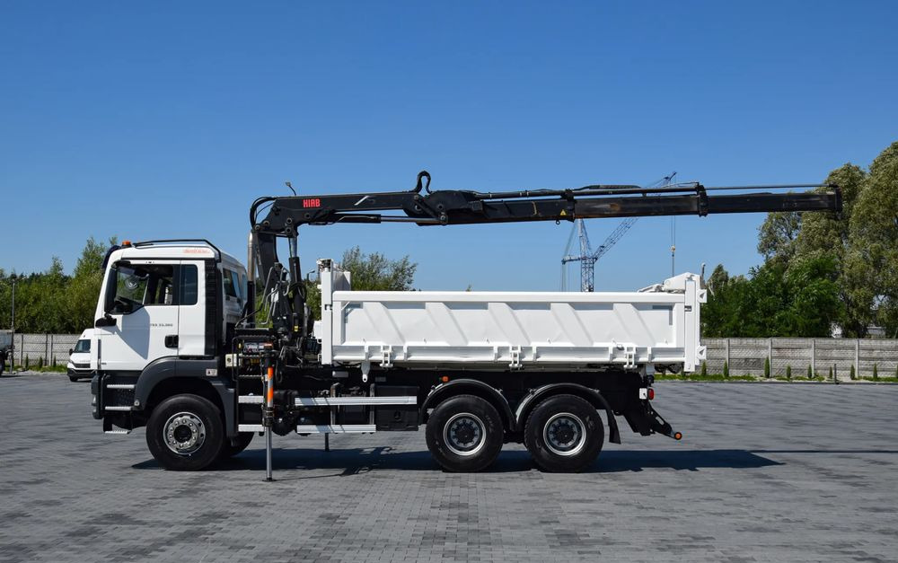 MAN TGS 33.360 / 6x4 / HDS HIAB 122 E-2 HIDUO / STEROWANIE RADIOWE / WYWROTKA / HYDROBURTA / AUTOMAT / KLIMA / TEMPOMAT / KAMERA COFANIA / SPROWADZONY - Sklápěč: obrázek 5 MAN TGS 33.360 / 6x4 / HDS HIAB 122 E-2 HIDUO / STEROWANIE RADIOWE / WYWROTKA / HYDROBURTA / AUTOMAT / KLIMA / TEMPOMAT / KAMERA COFANIA / SPROWADZONY - Sklápěč: obrázek 5