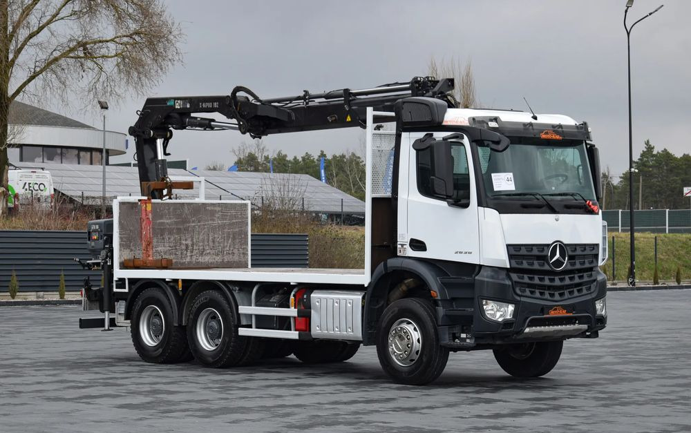 Mercedes-Benz AROCS 2636 / 6x4 / HIAB X-HIPRO 192 E-3 / WYSUW x3 / ROTATOR / STEROWANIE RADIOWE / UDT / PODPORY HYDRAULICZNE / AUTOMAT / KAMERA COFANIA / NISKI PRZEBIEG / SPROWADZONY - Nákladní automobil valníkový/ Plošinový, Auto s hydraulickou rukou: obrázek 3 Mercedes-Benz AROCS 2636 / 6x4 / HIAB X-HIPRO 192 E-3 / WYSUW x3 / ROTATOR / STEROWANIE RADIOWE / UDT / PODPORY HYDRAULICZNE / AUTOMAT / KAMERA COFANIA / NISKI PRZEBIEG / SPROWADZONY - Nákladní automobil valníkový/ Plošinový, Auto s hydraulickou rukou: obrázek 3