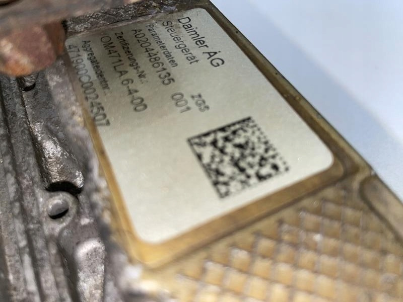 KOMPUTER STEROWNIK SILNIKA MERCEDES A0004466935 - Řídicí blok pro Nákladní auto: obrázek 2 KOMPUTER STEROWNIK SILNIKA MERCEDES A0004466935 - Řídicí blok pro Nákladní auto: obrázek 2