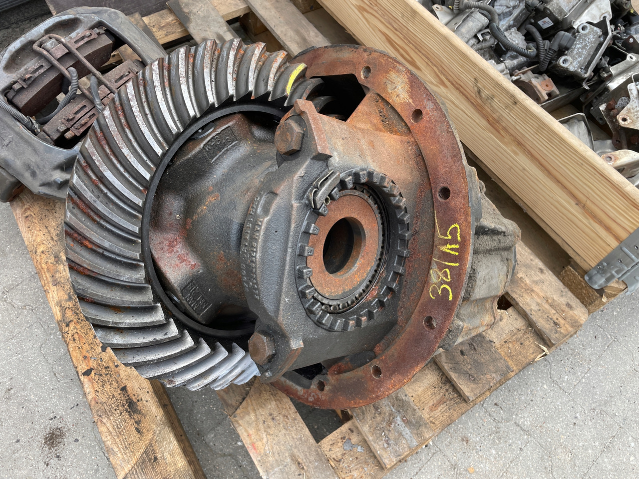 MAN TGX TGS TGA WKŁAD DYFERENCJAŁ MOSTU DYFER 38:15, 81350106301 - Zadní náprava pro Nákladní auto: obrázek 1 MAN TGX TGS TGA WKŁAD DYFERENCJAŁ MOSTU DYFER 38:15, 81350106301 - Zadní náprava pro Nákladní auto: obrázek 1