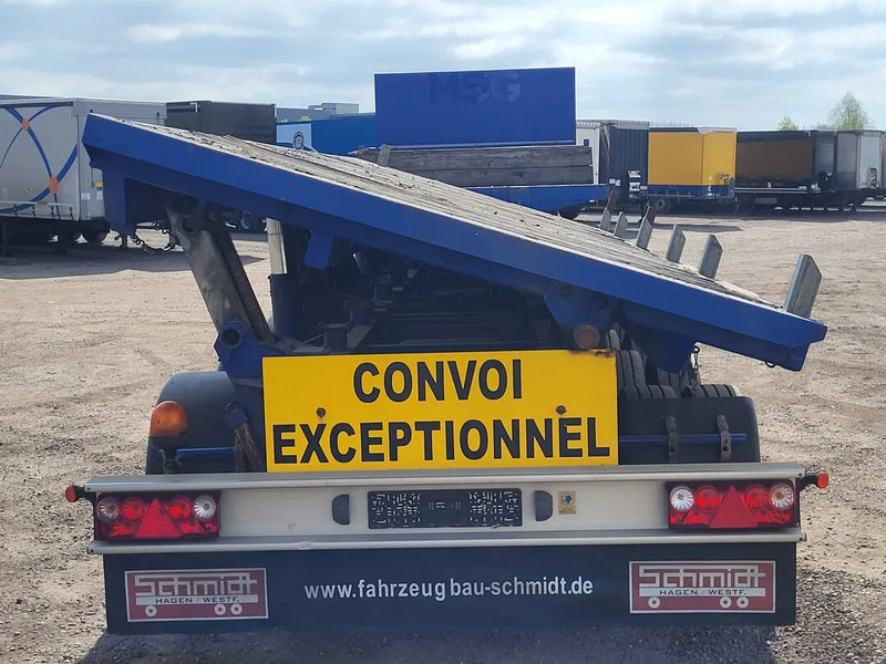 Schmidt SPT/65/Z/2,6 Schraglader Lift + Lenkachse 2008 - Kontejnerovy návěs/ Výměnná nástavba: obrázek 3 Schmidt SPT/65/Z/2,6 Schraglader Lift + Lenkachse 2008 - Kontejnerovy návěs/ Výměnná nástavba: obrázek 3