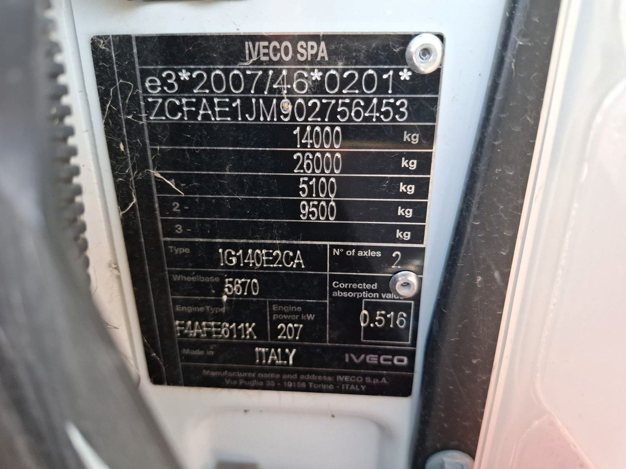Podvozek s kabinou Iveco ML 140-280 FFH, Fahrgestell, Luft, Klima, ...: obrázek 14