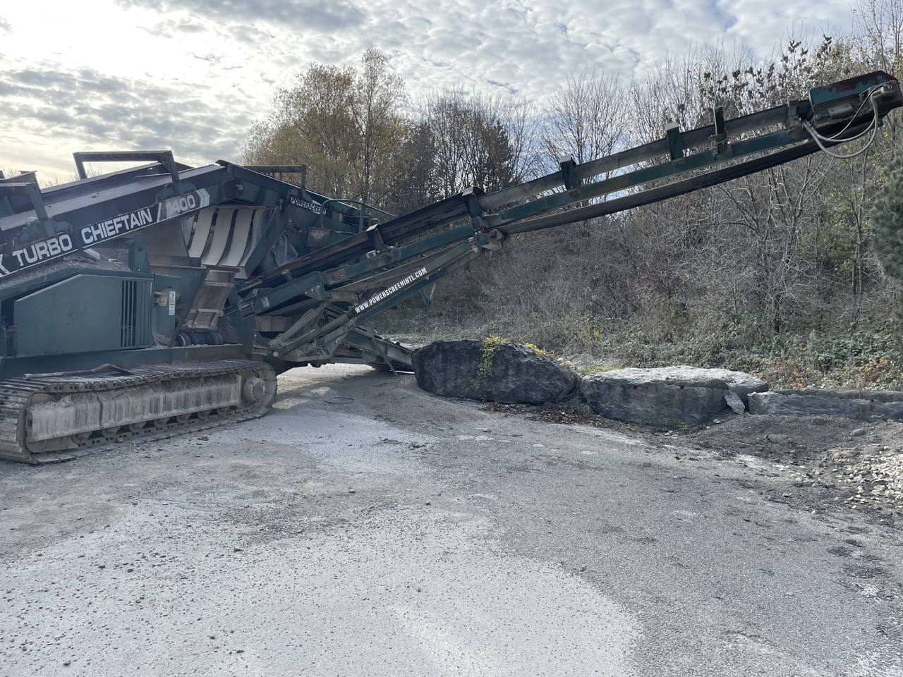 Powerscreen Cheftein 1400 - Třídič: obrázek 4 Powerscreen Cheftein 1400 - Třídič: obrázek 4