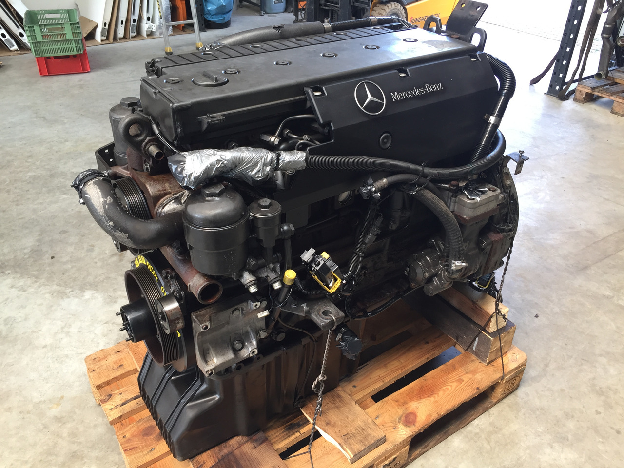 Gebrauchter Motor, MB Axor 1824 Euro 5, Typ OM 906 LA, Artikel - Nr. : A 9999.9999.99 - Motor pro Nákladní auto: obrázek 3 Gebrauchter Motor, MB Axor 1824 Euro 5, Typ OM 906 LA, Artikel - Nr. : A 9999.9999.99 - Motor pro Nákladní auto: obrázek 3