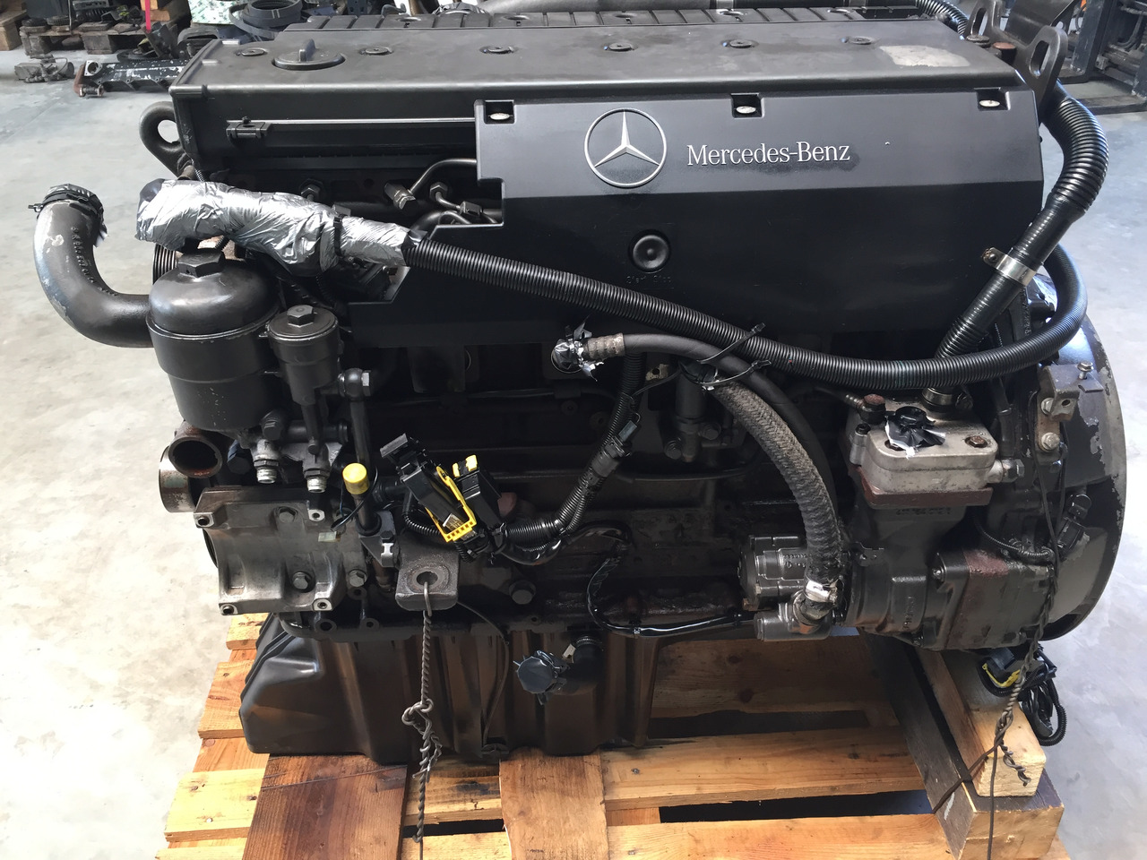 Gebrauchter Motor, MB Axor 1824 Euro 5, Typ OM 906 LA, Artikel - Nr. : A 9999.9999.99 - Motor pro Nákladní auto: obrázek 4 Gebrauchter Motor, MB Axor 1824 Euro 5, Typ OM 906 LA, Artikel - Nr. : A 9999.9999.99 - Motor pro Nákladní auto: obrázek 4