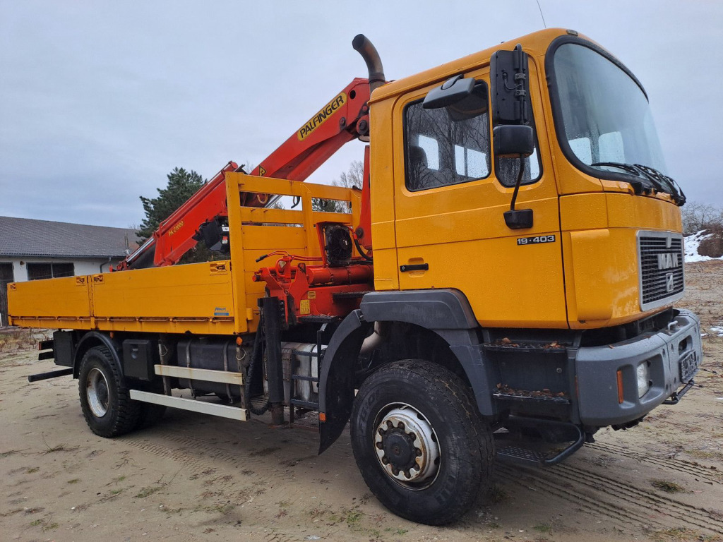MAN 19.403 Pritsche 4x4 mit Palfingerkran PK 21000 mit Funk - Fernbedienung - Auto s hydraulickou rukou: obrázek 3 MAN 19.403 Pritsche 4x4 mit Palfingerkran PK 21000 mit Funk - Fernbedienung - Auto s hydraulickou rukou: obrázek 3