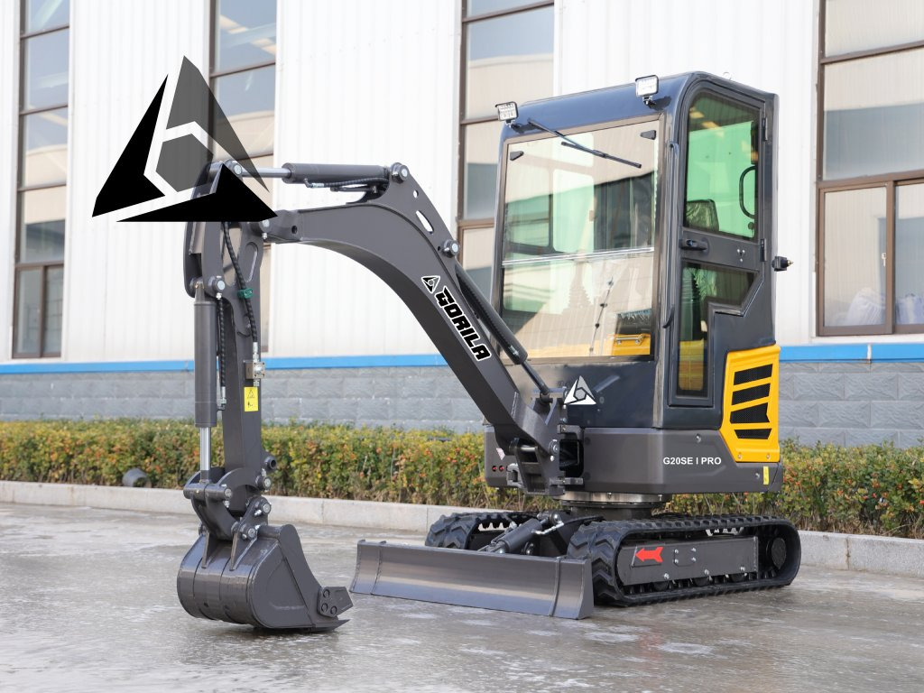 Pásový minibagr GORILA G20SE I PRO CAB - Mini rýpadlo: obrázek 3 Pásový minibagr GORILA G20SE I PRO CAB - Mini rýpadlo: obrázek 3