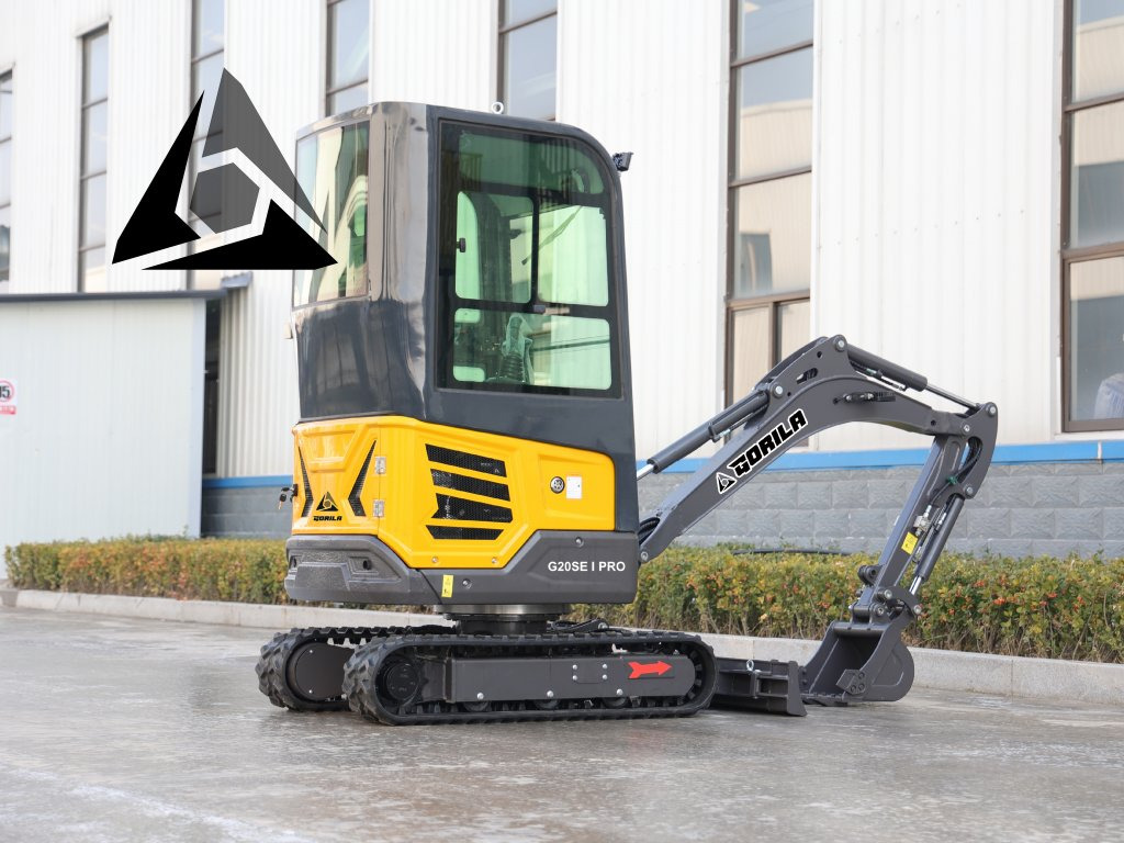 Pásový minibagr GORILA G20SE I PRO CAB - Mini rýpadlo: obrázek 2 Pásový minibagr GORILA G20SE I PRO CAB - Mini rýpadlo: obrázek 2