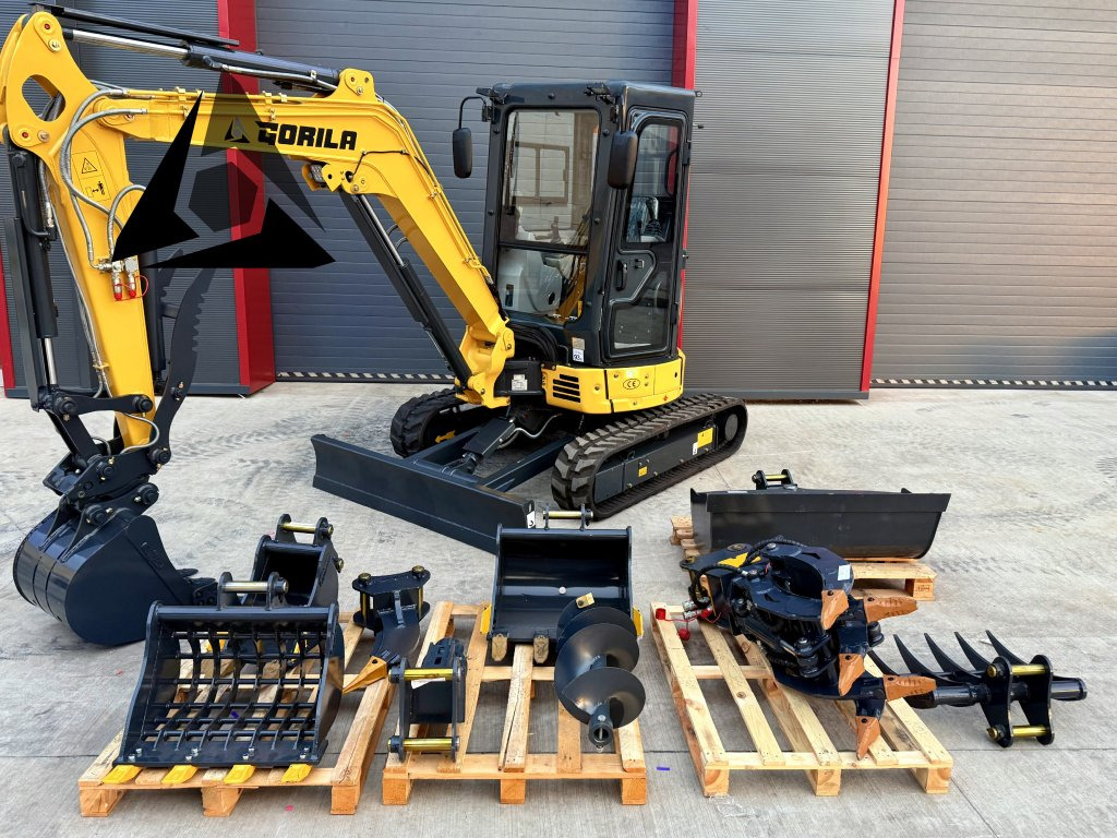 Pásový minibagr GORILA G40S I PRO CAB - Mini rýpadlo: obrázek 2 Pásový minibagr GORILA G40S I PRO CAB - Mini rýpadlo: obrázek 2