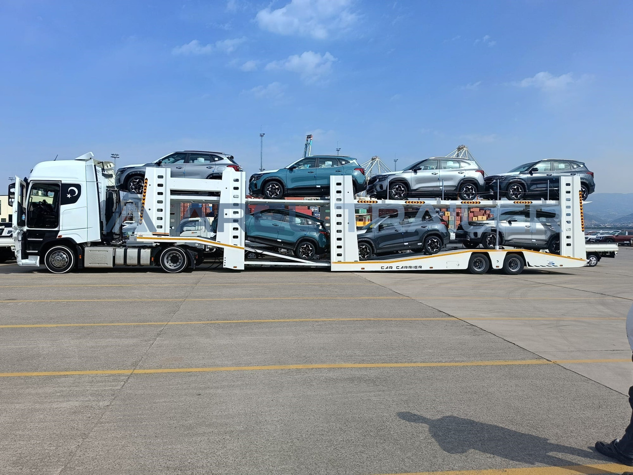 AREL TRAILER CAR TRANSPORT CAR CARRIER TRAILER - Návěs na přepravu automobilů: obrázek 1 AREL TRAILER CAR TRANSPORT CAR CARRIER TRAILER - Návěs na přepravu automobilů: obrázek 1