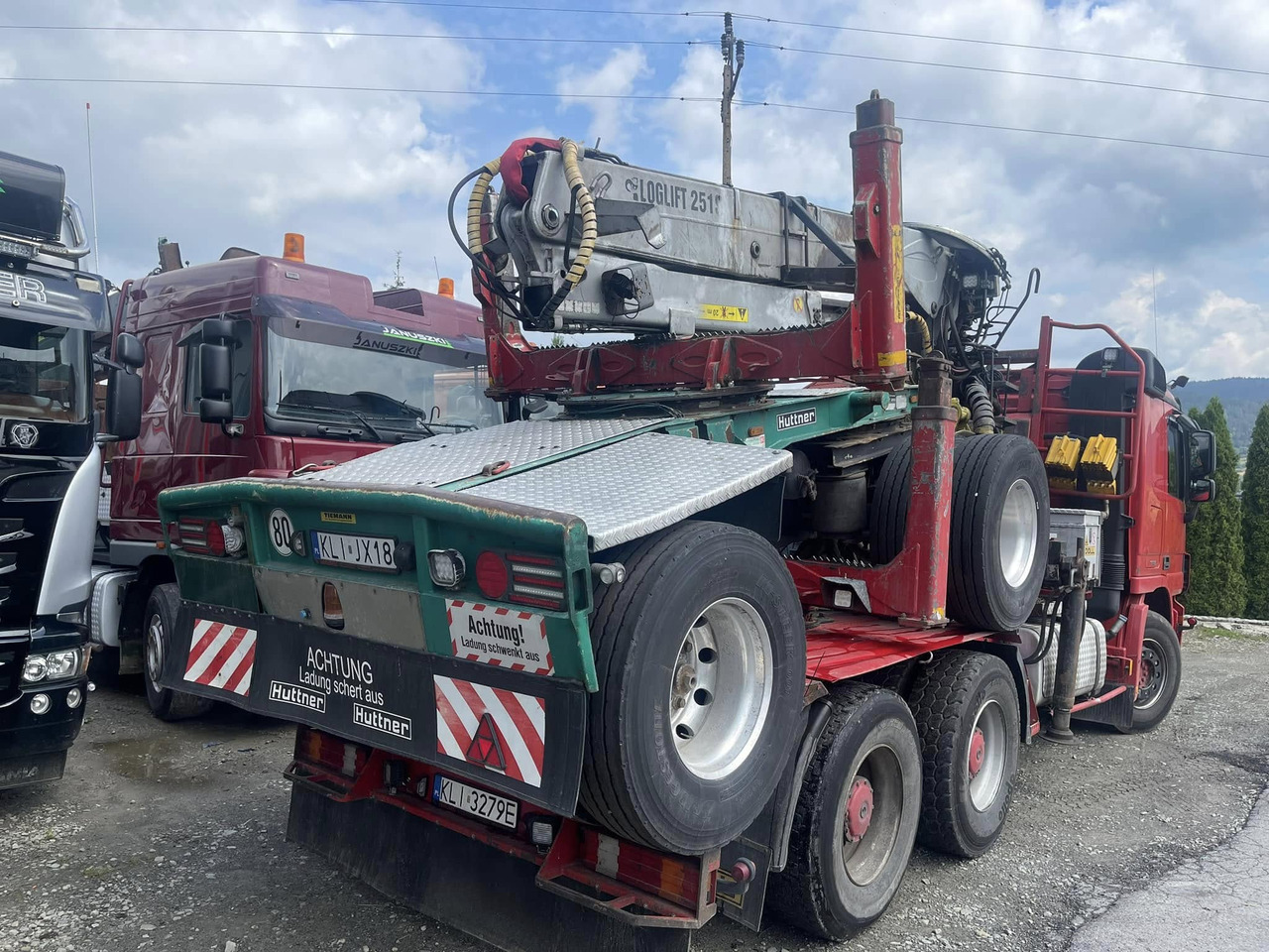 HUTTNER - Lesovůz, Auto s hydraulickou rukou: obrázek 1 HUTTNER - Lesovůz, Auto s hydraulickou rukou: obrázek 1