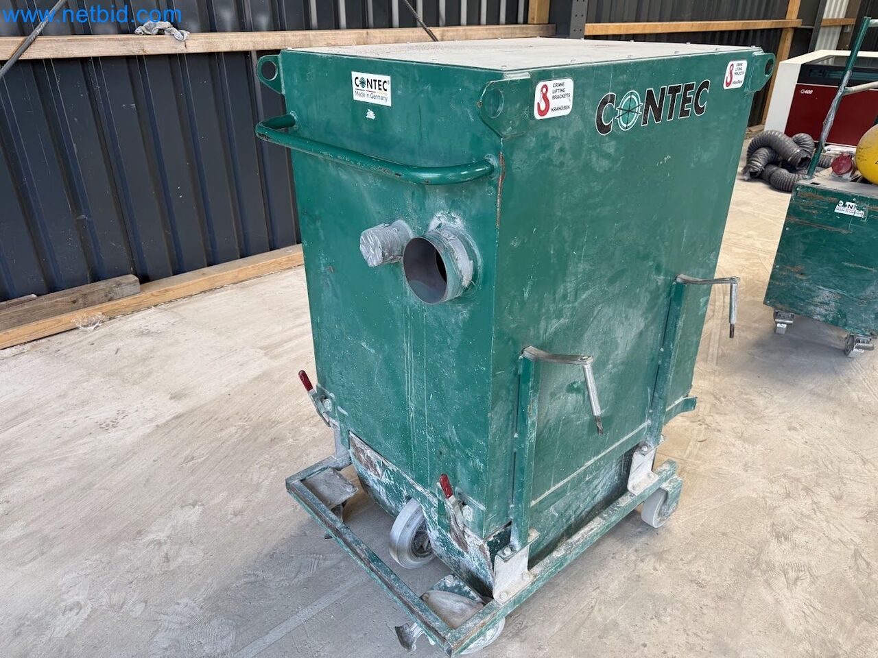 Průmyslová technika Shot blasting machine CONTEC Modul500 with extraction system CONTEC R2D2: obrázek 6 Průmyslová technika Shot blasting machine CONTEC Modul500 with extraction system CONTEC R2D2: obrázek 6