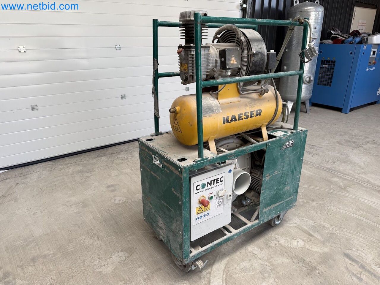 Průmyslová technika Shot blasting machine CONTEC Modul500 with extraction system CONTEC R2D2: obrázek 8 Průmyslová technika Shot blasting machine CONTEC Modul500 with extraction system CONTEC R2D2: obrázek 8