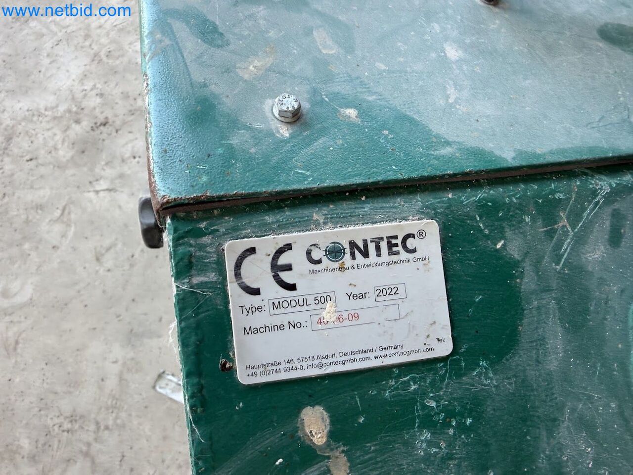 Shot blasting machine CONTEC Modul500 with extraction system CONTEC R2D2 - Průmyslová technika: obrázek 4 Shot blasting machine CONTEC Modul500 with extraction system CONTEC R2D2 - Průmyslová technika: obrázek 4