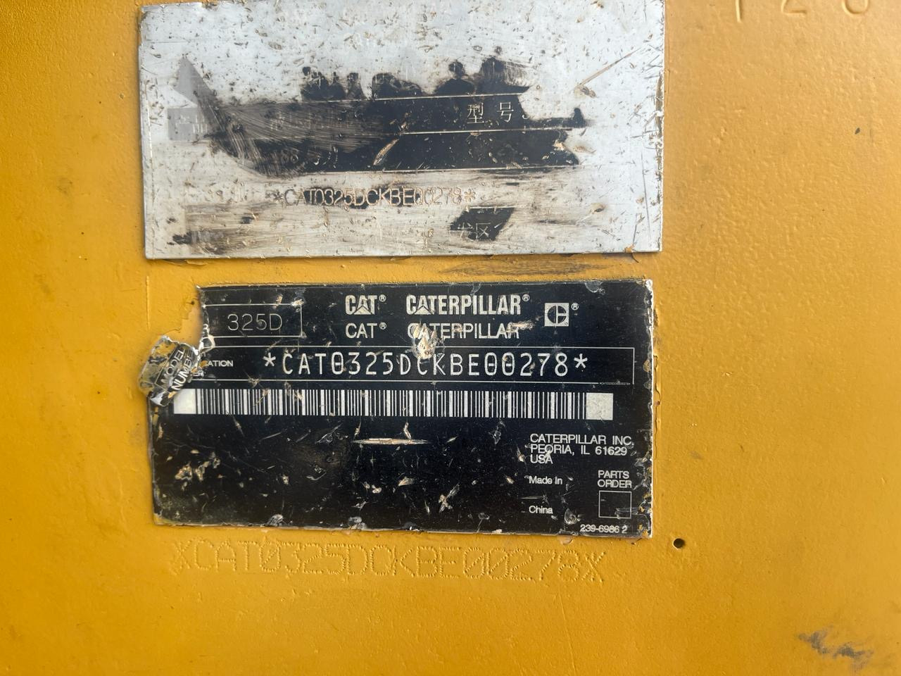 CATERPILLAR 325DL - Pásové rýpadlo: obrázek 2 CATERPILLAR 325DL - Pásové rýpadlo: obrázek 2