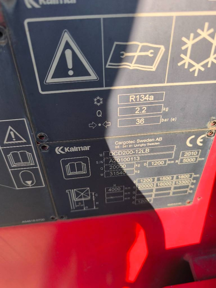 Kalmar DCD 200-12 LB - Dieselový vysokozdvižný vozík: obrázek 5 Kalmar DCD 200-12 LB - Dieselový vysokozdvižný vozík: obrázek 5