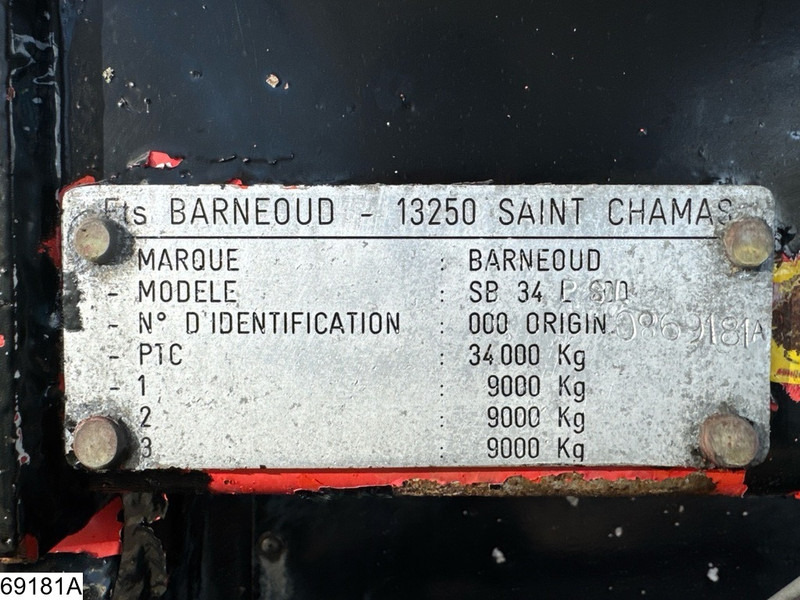 Barneoud Gas 50.543 Liter, LPG GPL Butane gas, 1 Comp - Cisternový návěs: obrázek 4 Barneoud Gas 50.543 Liter, LPG GPL Butane gas, 1 Comp - Cisternový návěs: obrázek 4