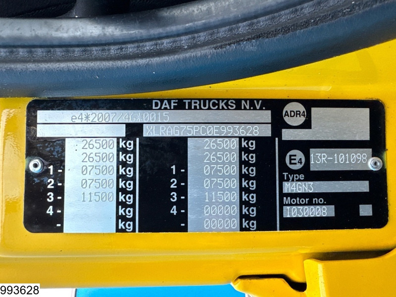 DAF 75 CF 250 EURO 5, Retarder, Geesink - Čistič odpadových jam: obrázek 5 DAF 75 CF 250 EURO 5, Retarder, Geesink - Čistič odpadových jam: obrázek 5