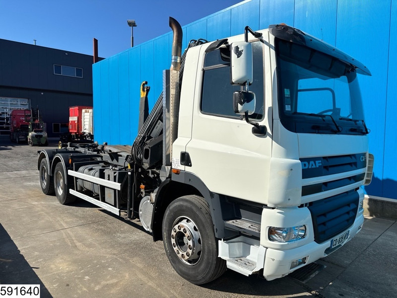 DAF CF 380 6X4, EURO 3, Manual, Steel, HIAB, DALBY - Hákový nosič kontejnerů, Auto s hydraulickou rukou: obrázek 3 DAF CF 380 6X4, EURO 3, Manual, Steel, HIAB, DALBY - Hákový nosič kontejnerů, Auto s hydraulickou rukou: obrázek 3