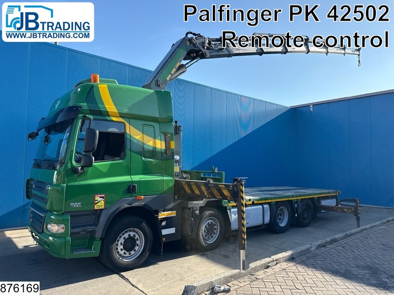 DAF CF 410 8x2, EURO 5, Palfinger, Steerling, Remote,Retarder - Nákladní automobil valníkový/ Plošinový, Auto s hydraulickou rukou: obrázek 1 DAF CF 410 8x2, EURO 5, Palfinger, Steerling, Remote,Retarder - Nákladní automobil valníkový/ Plošinový, Auto s hydraulickou rukou: obrázek 1