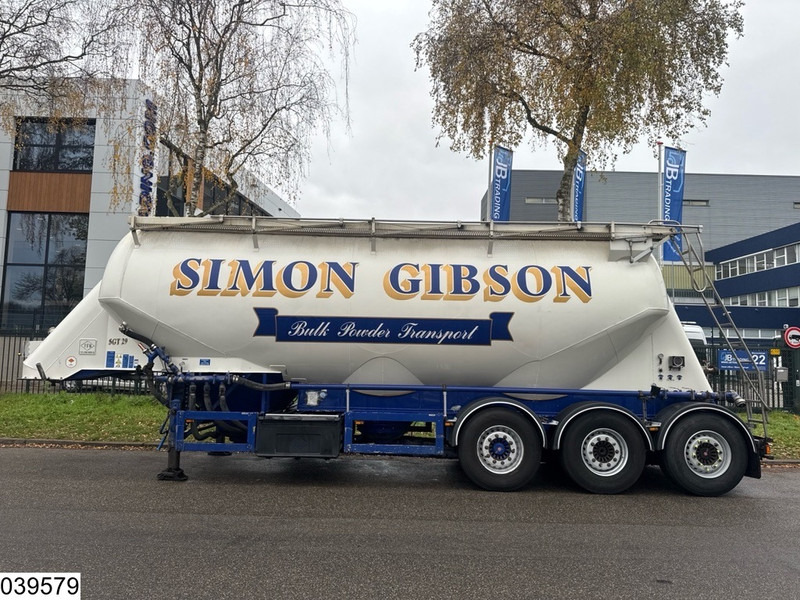 Feldbinder Silo 40.000 Liter, 3 Comp - Cisternový návěs: obrázek 2 Feldbinder Silo 40.000 Liter, 3 Comp - Cisternový návěs: obrázek 2