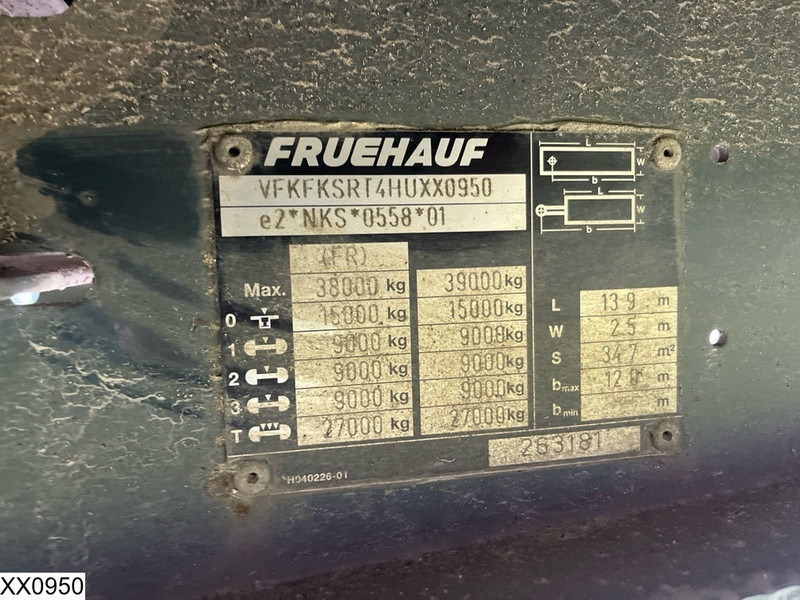 Plachtový návěs Fruehauf Tautliner: obrázek 8