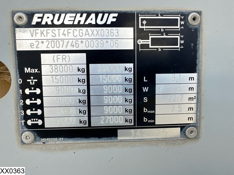 Fruehauf kipper - Sklápěcí návěs: obrázek 4 Fruehauf kipper - Sklápěcí návěs: obrázek 4