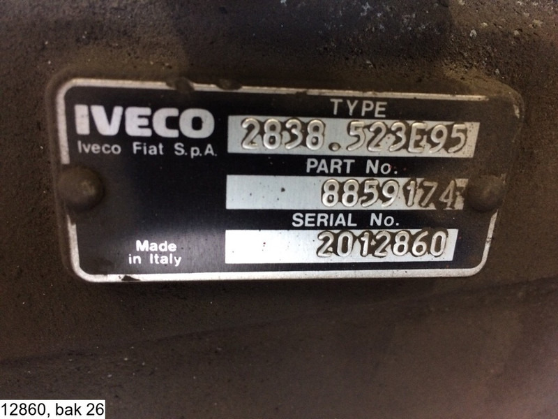 Iveco 2838, Manual - Převodovka: obrázek 2 Iveco 2838, Manual - Převodovka: obrázek 2