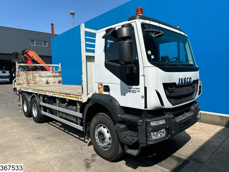 Iveco Trakker 410 6X4, EURO 6, Retarder, Palfinger - Nákladní automobil valníkový/ Plošinový, Auto s hydraulickou rukou: obrázek 3 Iveco Trakker 410 6X4, EURO 6, Retarder, Palfinger - Nákladní automobil valníkový/ Plošinový, Auto s hydraulickou rukou: obrázek 3
