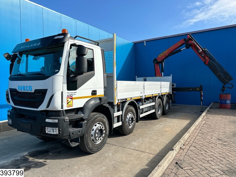 Iveco Trakker 410 8x4, EURO 6, Palfinger, Remote, Retarder - Nákladní automobil valníkový/ Plošinový, Auto s hydraulickou rukou: obrázek 4 Iveco Trakker 410 8x4, EURO 6, Palfinger, Remote, Retarder - Nákladní automobil valníkový/ Plošinový, Auto s hydraulickou rukou: obrázek 4