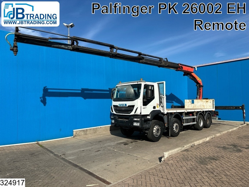 Iveco Trakker 8x4, EURO 6, Palfinger, Remote - Nákladní automobil valníkový/ Plošinový, Auto s hydraulickou rukou: obrázek 1 Iveco Trakker 8x4, EURO 6, Palfinger, Remote - Nákladní automobil valníkový/ Plošinový, Auto s hydraulickou rukou: obrázek 1