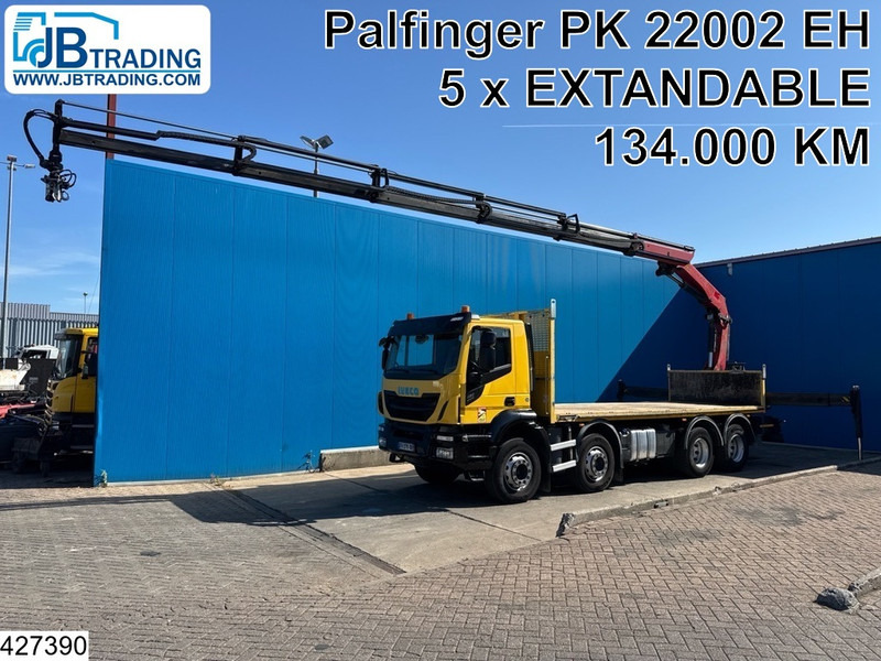 Iveco X-Way 480 8X4, EURO 6D, Retarder, Palfinger - Nákladní automobil valníkový/ Plošinový, Auto s hydraulickou rukou: obrázek 1 Iveco X-Way 480 8X4, EURO 6D, Retarder, Palfinger - Nákladní automobil valníkový/ Plošinový, Auto s hydraulickou rukou: obrázek 1