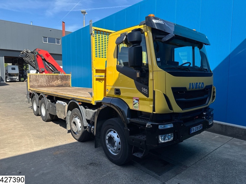 Iveco X-Way 480 8X4, EURO 6D, Retarder, Palfinger - Nákladní automobil valníkový/ Plošinový, Auto s hydraulickou rukou: obrázek 3 Iveco X-Way 480 8X4, EURO 6D, Retarder, Palfinger - Nákladní automobil valníkový/ Plošinový, Auto s hydraulickou rukou: obrázek 3