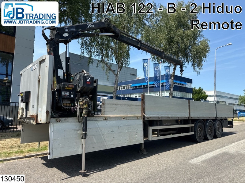Lecitrailer open laadbak HIAB, Remote - Návěs valník/ Plato: obrázek 1 Lecitrailer open laadbak HIAB, Remote - Návěs valník/ Plato: obrázek 1