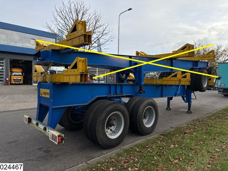 Legras Openlaadbak Wood transport, Steel suspension - Klanicový návěs: obrázek 2 Legras Openlaadbak Wood transport, Steel suspension - Klanicový návěs: obrázek 2