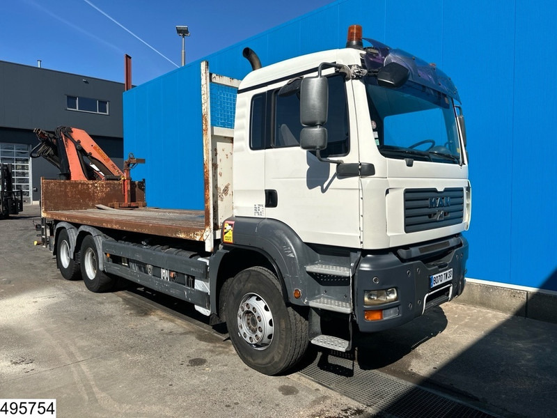 MAN TGA 26 360 6X4, Manual, Steel suspension, Palfinger - Nákladní automobil valníkový/ Plošinový, Auto s hydraulickou rukou: obrázek 2 MAN TGA 26 360 6X4, Manual, Steel suspension, Palfinger - Nákladní automobil valníkový/ Plošinový, Auto s hydraulickou rukou: obrázek 2