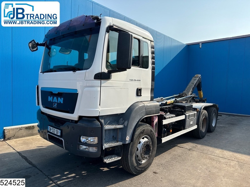 MAN TGS 26 400 6x4, EURO 4, HYVALIFT, Leaf suspension - Hákový nosič kontejnerů: obrázek 1 MAN TGS 26 400 6x4, EURO 4, HYVALIFT, Leaf suspension - Hákový nosič kontejnerů: obrázek 1