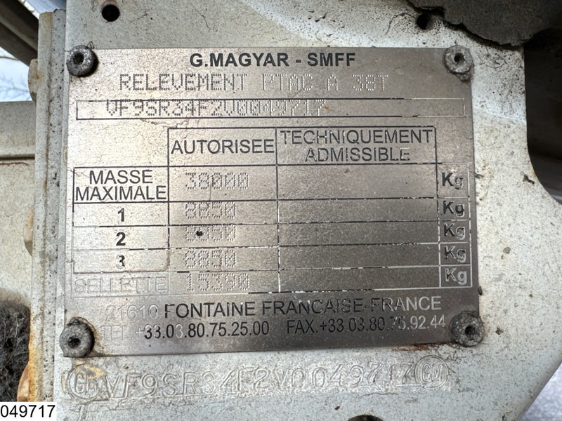 Magyar Bitum 30.000 Liter, 1 Compartment - Cisternový návěs: obrázek 4 Magyar Bitum 30.000 Liter, 1 Compartment - Cisternový návěs: obrázek 4