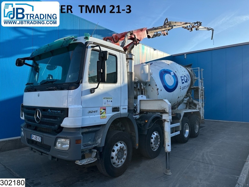 Mercedes-Benz Actros 3241 8x4, PUMI, Putzmeister, 21 MTR, Telligent 16 - Autočerpadlo: obrázek 1 Mercedes-Benz Actros 3241 8x4, PUMI, Putzmeister, 21 MTR, Telligent 16 - Autočerpadlo: obrázek 1