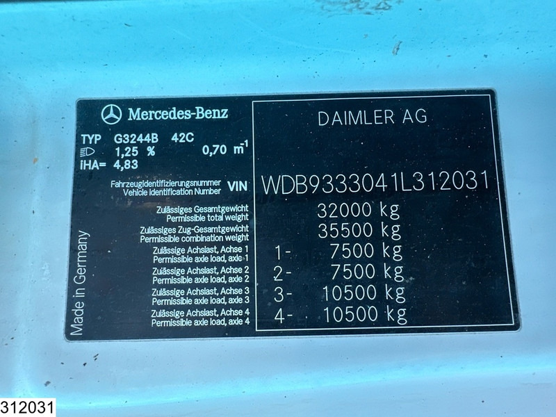 Mercedes-Benz Actros 3244 8x4, PUMI, Putzmeister, 24 MTR, Telligent 16 - Autočerpadlo: obrázek 5 Mercedes-Benz Actros 3244 8x4, PUMI, Putzmeister, 24 MTR, Telligent 16 - Autočerpadlo: obrázek 5