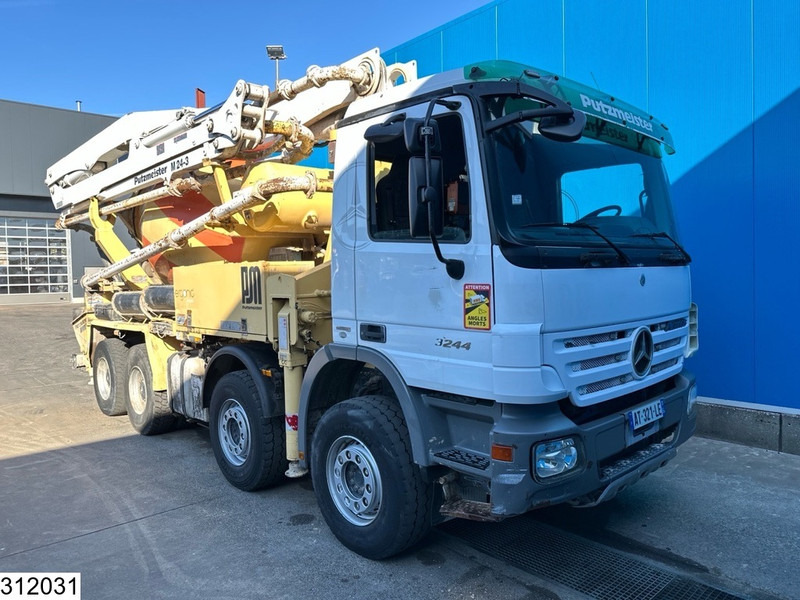 Mercedes-Benz Actros 3244 8x4, PUMI, Putzmeister, 24 MTR, Telligent 16 - Autočerpadlo: obrázek 2 Mercedes-Benz Actros 3244 8x4, PUMI, Putzmeister, 24 MTR, Telligent 16 - Autočerpadlo: obrázek 2
