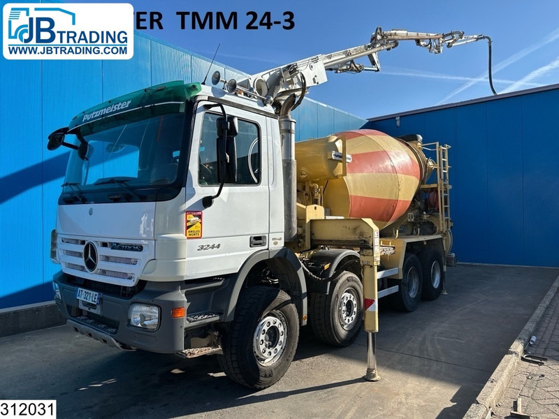 Mercedes-Benz Actros 3244 8x4, PUMI, Putzmeister, 24 MTR, Telligent 16 - Autočerpadlo: obrázek 1 Mercedes-Benz Actros 3244 8x4, PUMI, Putzmeister, 24 MTR, Telligent 16 - Autočerpadlo: obrázek 1