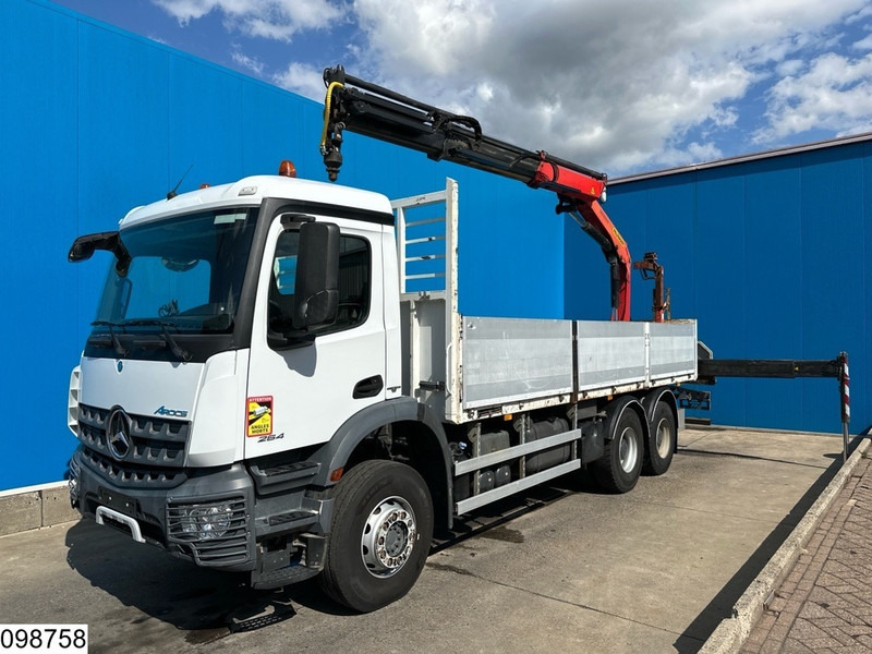 Mercedes-Benz Arocs 2640 6X4, EURO 6, Retarder, Palfinger - Nákladní automobil valníkový/ Plošinový, Auto s hydraulickou rukou: obrázek 2 Mercedes-Benz Arocs 2640 6X4, EURO 6, Retarder, Palfinger - Nákladní automobil valníkový/ Plošinový, Auto s hydraulickou rukou: obrázek 2