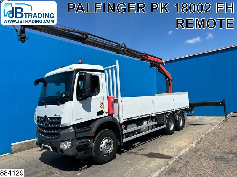 Mercedes-Benz Arocs 2640 6X4, EURO 6, Steel suspension, Retarder - Nákladní automobil valníkový/ Plošinový, Auto s hydraulickou rukou: obrázek 1 Mercedes-Benz Arocs 2640 6X4, EURO 6, Steel suspension, Retarder - Nákladní automobil valníkový/ Plošinový, Auto s hydraulickou rukou: obrázek 1