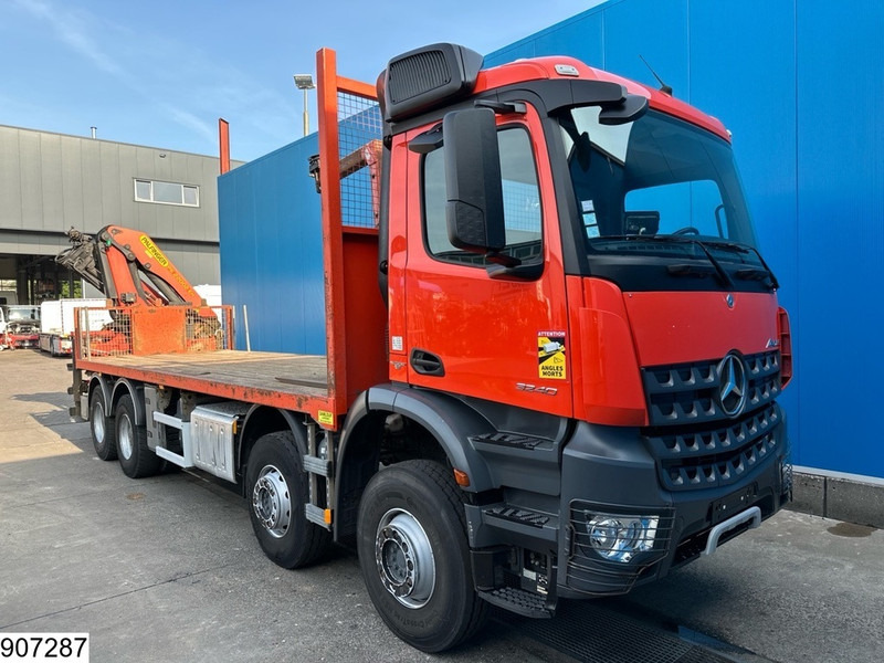Mercedes-Benz Arocs 3240 8X4, EURO 6, Steel suspension, Palfinger - Nákladní automobil valníkový/ Plošinový, Auto s hydraulickou rukou: obrázek 3 Mercedes-Benz Arocs 3240 8X4, EURO 6, Steel suspension, Palfinger - Nákladní automobil valníkový/ Plošinový, Auto s hydraulickou rukou: obrázek 3