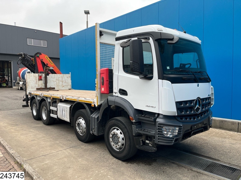 Mercedes-Benz Arocs 3240 8X4, EURO 6, Steel suspension, Palfinger - Nákladní automobil valníkový/ Plošinový, Auto s hydraulickou rukou: obrázek 3 Mercedes-Benz Arocs 3240 8X4, EURO 6, Steel suspension, Palfinger - Nákladní automobil valníkový/ Plošinový, Auto s hydraulickou rukou: obrázek 3