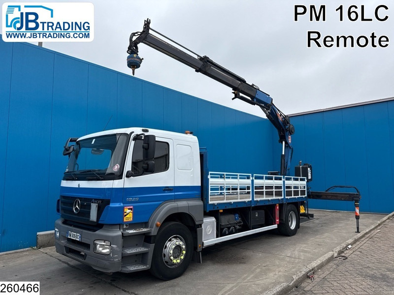 Mercedes-Benz Axor 1829 Manual, PM, Remote control - Nákladní automobil valníkový/ Plošinový, Auto s hydraulickou rukou: obrázek 1 Mercedes-Benz Axor 1829 Manual, PM, Remote control - Nákladní automobil valníkový/ Plošinový, Auto s hydraulickou rukou: obrázek 1